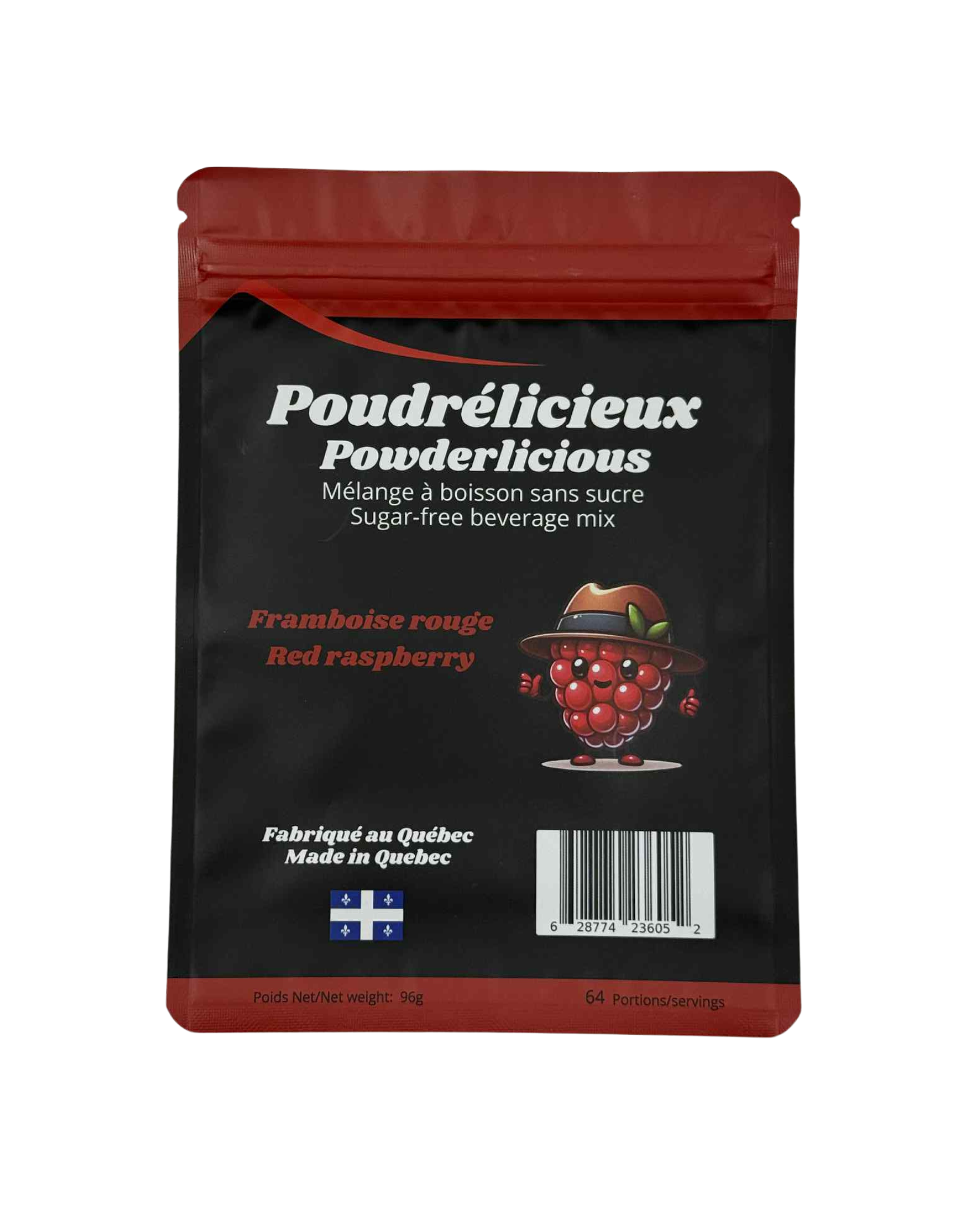 Framboise Rouge | Mélange à boisson sans sucre