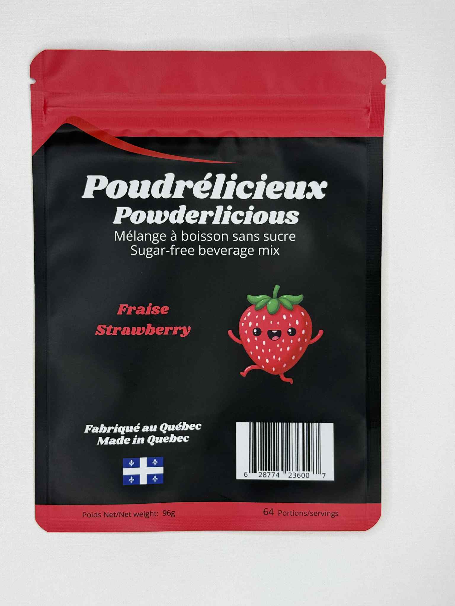 Fraise | Mélange à boisson sans sucre