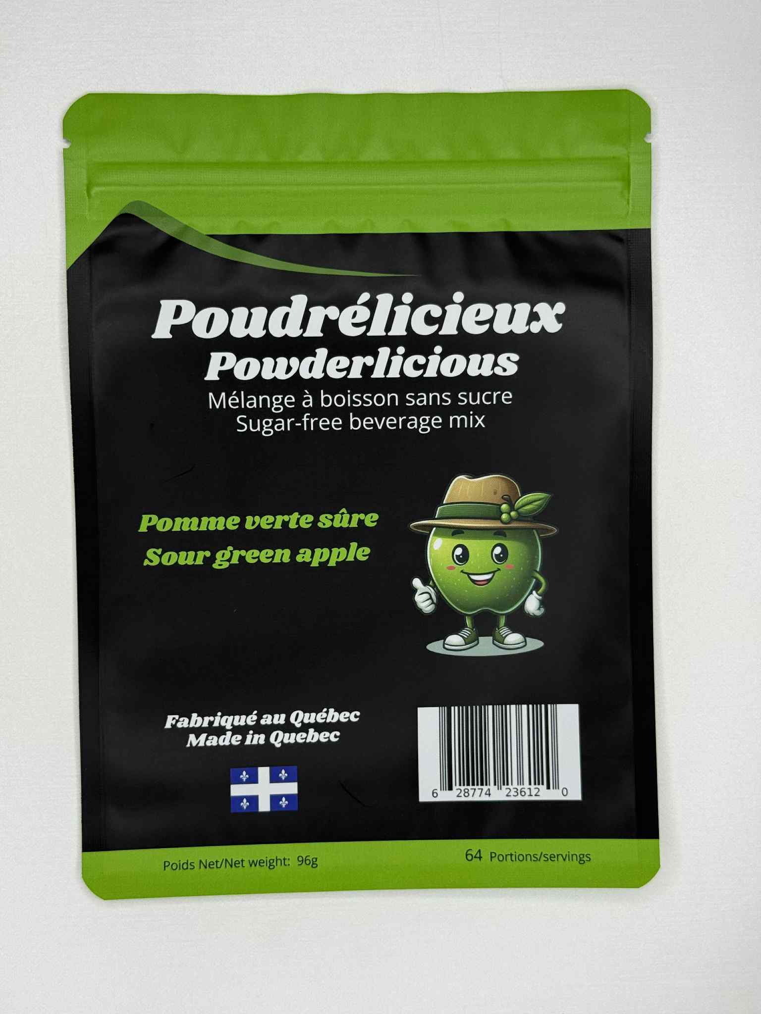 Pomme Verte Sûre | Mélange à boisson sans sucre