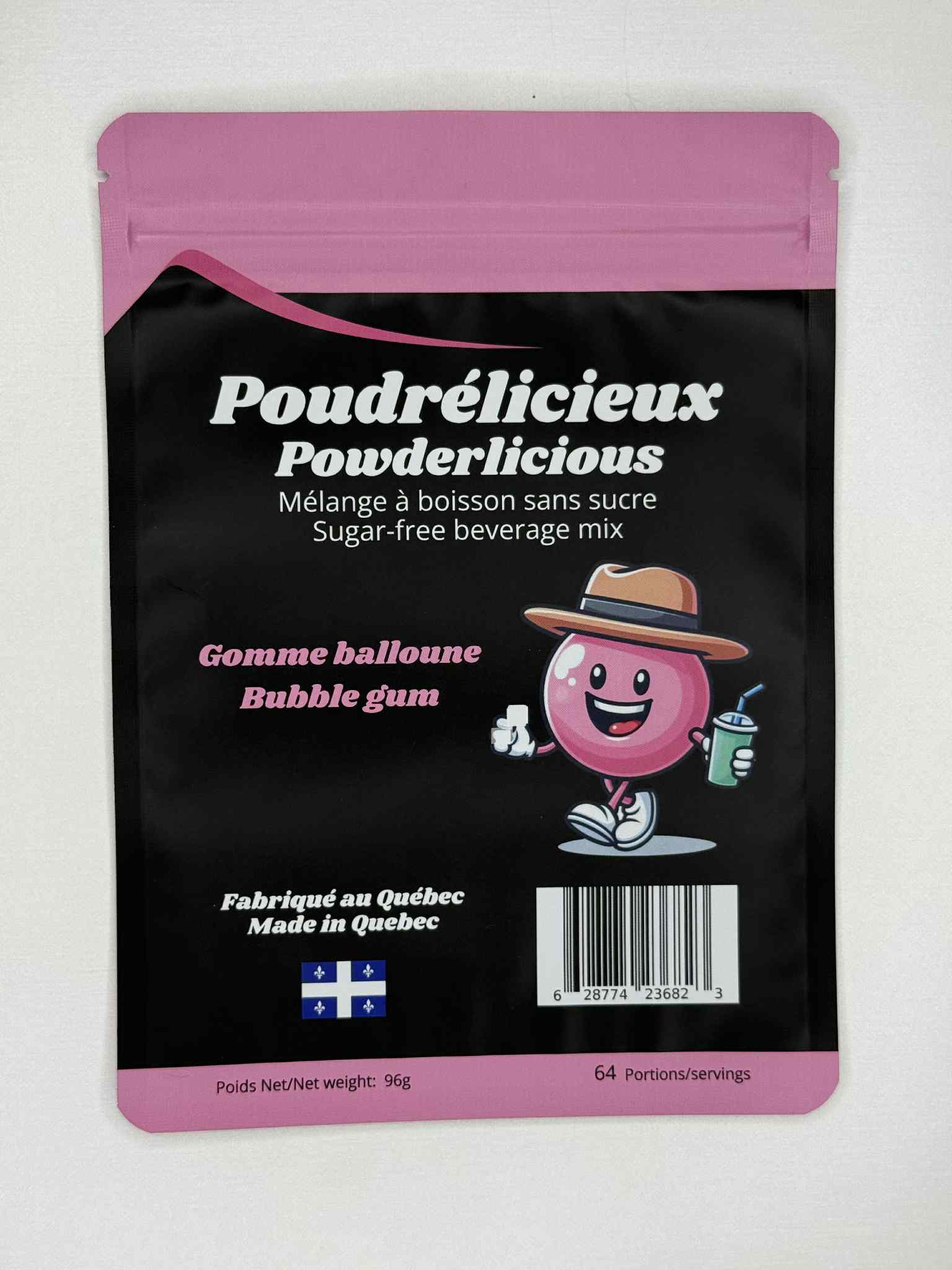 Bubble Gum | Mélange à boisson sans sucre