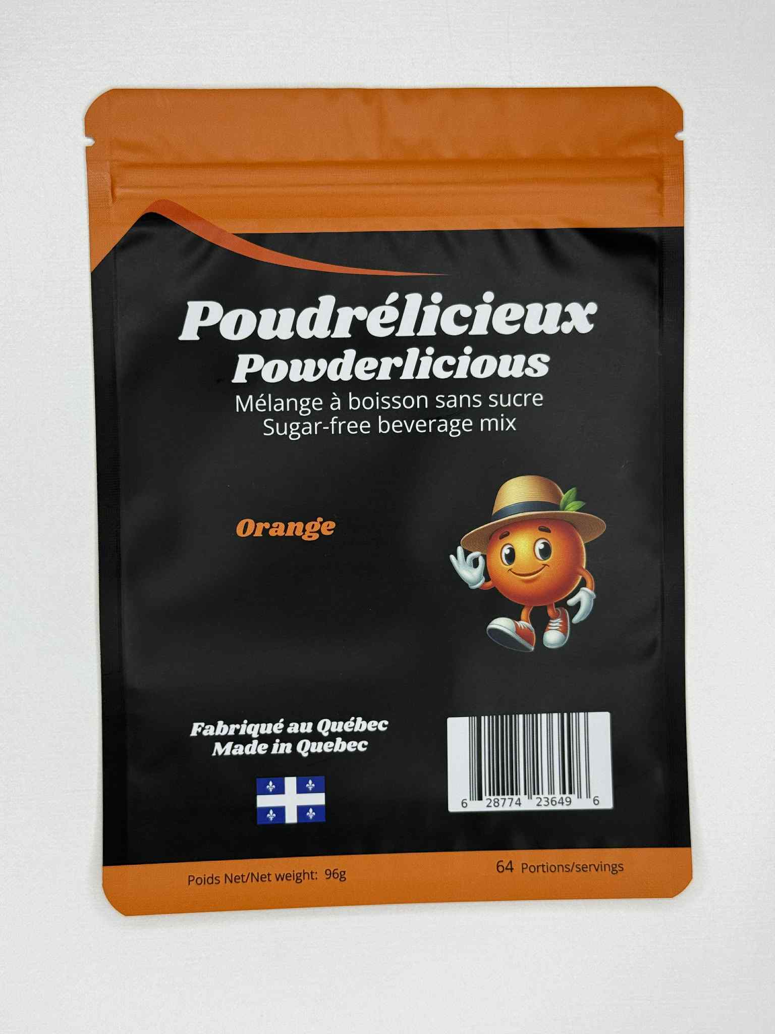 Orange | Mélange à boisson sans sucre